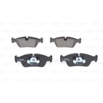 Jeu de 4 plaquettes de frein avant BOSCH 0 986 494 096