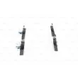 Jeu de 4 plaquettes de frein avant BOSCH 0 986 494 096 - Visuel 2