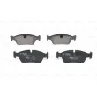 Jeu de 4 plaquettes de frein avant BOSCH 0 986 494 096 - Visuel 3