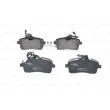 Jeu de 4 plaquettes de frein avant BOSCH 0 986 494 097 - Visuel 3