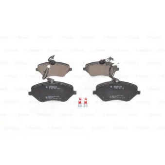Jeu de 4 plaquettes de frein avant BOSCH 0 986 494 098