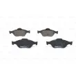Jeu de 4 plaquettes de frein avant BOSCH 0 986 494 101 - Visuel 3