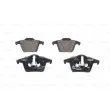 Jeu de 4 plaquettes de frein arrière BOSCH 0 986 494 102 - Visuel 1