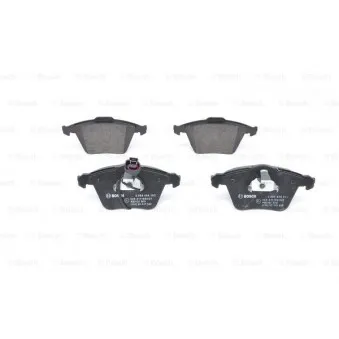 Jeu de 4 plaquettes de frein avant BOSCH 0 986 494 103