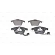 Jeu de 4 plaquettes de frein avant BOSCH 0 986 494 104 - Visuel 1