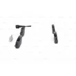 Jeu de 4 plaquettes de frein avant BOSCH 0 986 494 105 - Visuel 2