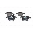Jeu de 4 plaquettes de frein avant BOSCH 0 986 494 107 - Visuel 1