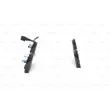 Jeu de 4 plaquettes de frein avant BOSCH 0 986 494 107 - Visuel 2