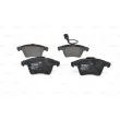 Jeu de 4 plaquettes de frein avant BOSCH 0 986 494 107 - Visuel 3