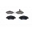 Jeu de 4 plaquettes de frein avant BOSCH 0 986 494 114 - Visuel 3