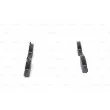 Jeu de 4 plaquettes de frein avant BOSCH 0 986 494 120 - Visuel 2