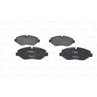 Jeu de 4 plaquettes de frein avant BOSCH 0 986 494 121