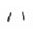 Jeu de 4 plaquettes de frein avant BOSCH 0 986 494 121 - Visuel 2