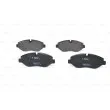 Jeu de 4 plaquettes de frein avant BOSCH 0 986 494 121 - Visuel 3