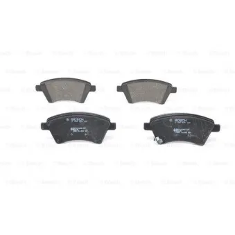 Jeu de 4 plaquettes de frein avant BOSCH 0 986 494 129