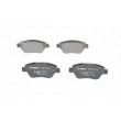 Jeu de 4 plaquettes de frein avant BOSCH 0 986 494 132 - Visuel 3