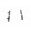 Jeu de 4 plaquettes de frein avant BOSCH 0 986 494 135 - Visuel 2