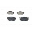 Jeu de 4 plaquettes de frein avant BOSCH 0 986 494 139 - Visuel 1