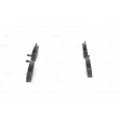 Jeu de 4 plaquettes de frein avant BOSCH 0 986 494 139 - Visuel 2