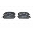 Jeu de 4 plaquettes de frein avant BOSCH 0 986 494 150 - Visuel 1