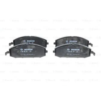 Jeu de 4 plaquettes de frein avant BOSCH 0 986 494 150