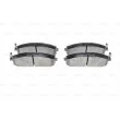 Jeu de 4 plaquettes de frein avant BOSCH 0 986 494 150 - Visuel 3