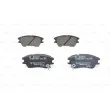 Jeu de 4 plaquettes de frein avant BOSCH 0 986 494 155 - Visuel 1