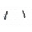 Jeu de 4 plaquettes de frein avant BOSCH 0 986 494 155 - Visuel 2