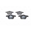 Jeu de 4 plaquettes de frein avant BOSCH 0 986 494 158 - Visuel 1