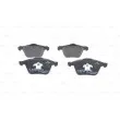 Jeu de 4 plaquettes de frein avant BOSCH 0 986 494 158 - Visuel 3