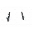 Jeu de 4 plaquettes de frein avant BOSCH 0 986 494 159 - Visuel 2