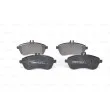 Jeu de 4 plaquettes de frein avant BOSCH 0 986 494 161 - Visuel 1
