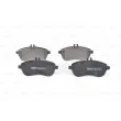 Jeu de 4 plaquettes de frein avant BOSCH 0 986 494 161 - Visuel 3