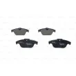 Jeu de 4 plaquettes de frein arrière BOSCH 0 986 494 162 - Visuel 3