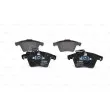 Jeu de 4 plaquettes de frein avant BOSCH 0 986 494 164 - Visuel 1