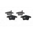 Jeu de 4 plaquettes de frein avant BOSCH 0 986 494 164 - Visuel 3