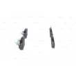 Jeu de 4 plaquettes de frein avant BOSCH 0 986 494 165 - Visuel 2