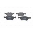 Jeu de 4 plaquettes de frein avant BOSCH 0 986 494 165 - Visuel 3