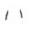 Jeu de 4 plaquettes de frein avant BOSCH 0 986 494 166 - Visuel 2