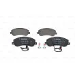 Jeu de 4 plaquettes de frein avant BOSCH 0 986 494 170 - Visuel 1