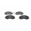 Jeu de 4 plaquettes de frein avant BOSCH 0 986 494 170 - Visuel 3