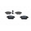 Jeu de 4 plaquettes de frein arrière BOSCH 0 986 494 171 - Visuel 3