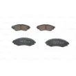 Jeu de 4 plaquettes de frein avant BOSCH 0 986 494 173 - Visuel 3