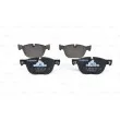 Jeu de 4 plaquettes de frein avant BOSCH 0 986 494 191 - Visuel 1