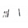 Jeu de 4 plaquettes de frein arrière BOSCH 0 986 494 192 - Visuel 2