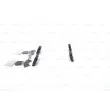 Jeu de 4 plaquettes de frein avant BOSCH 0 986 494 195 - Visuel 2