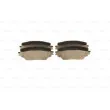 Jeu de 4 plaquettes de frein avant BOSCH 0 986 494 196 - Visuel 3