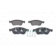 Jeu de 4 plaquettes de frein avant BOSCH 0 986 494 200 - Visuel 1