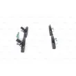 Jeu de 4 plaquettes de frein avant BOSCH 0 986 494 200 - Visuel 2