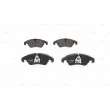 Jeu de 4 plaquettes de frein avant BOSCH 0 986 494 201 - Visuel 3